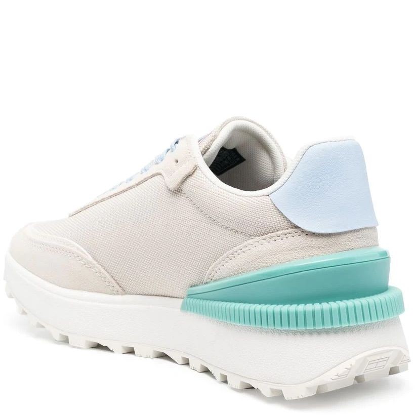 TOMMY JEANS Sportiniai bateliai moterims, Smėlio, JEANS WMN TECH. RUNNER 3