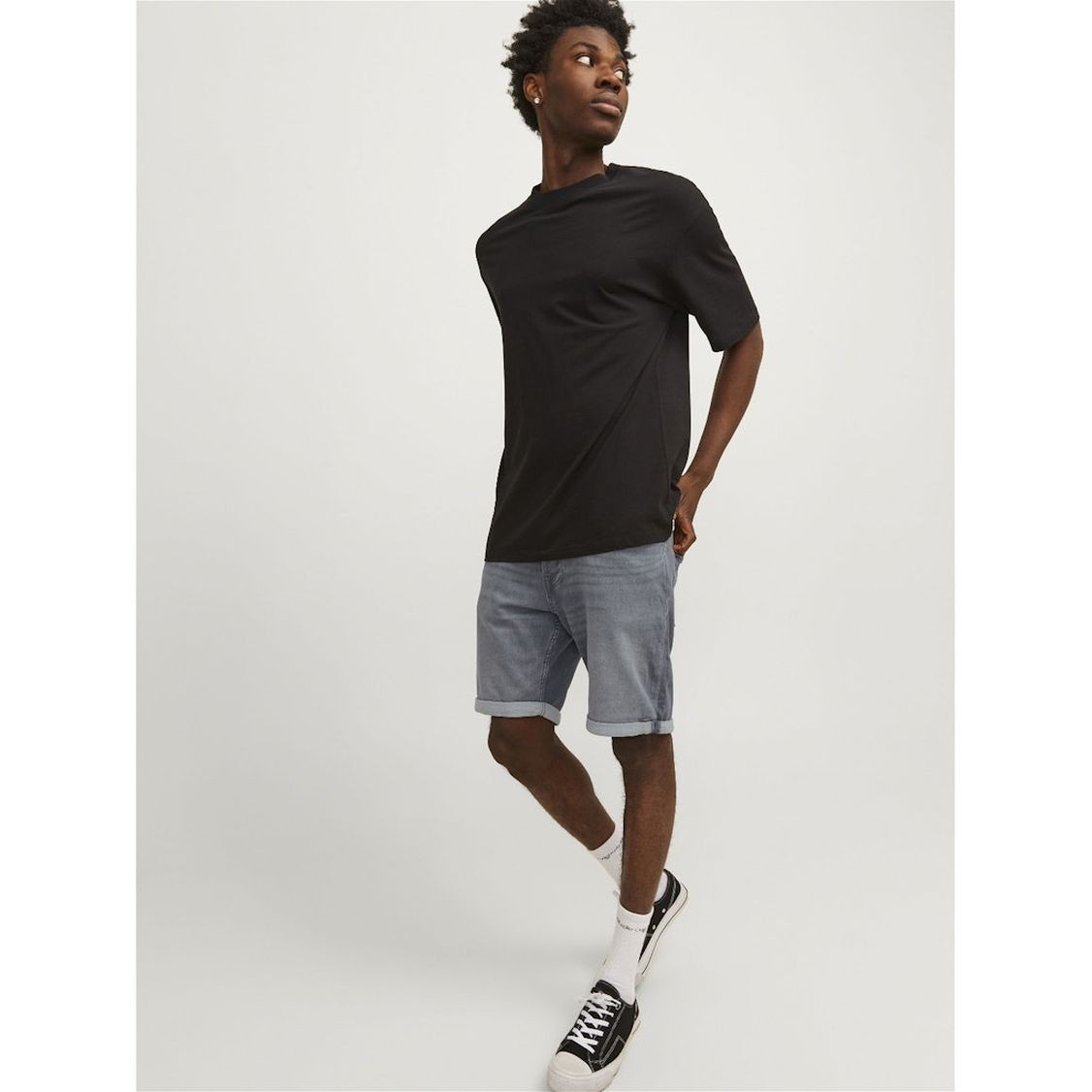 JACK & JONES Šortai vyrams, Pilka, Jjirick shorts 8