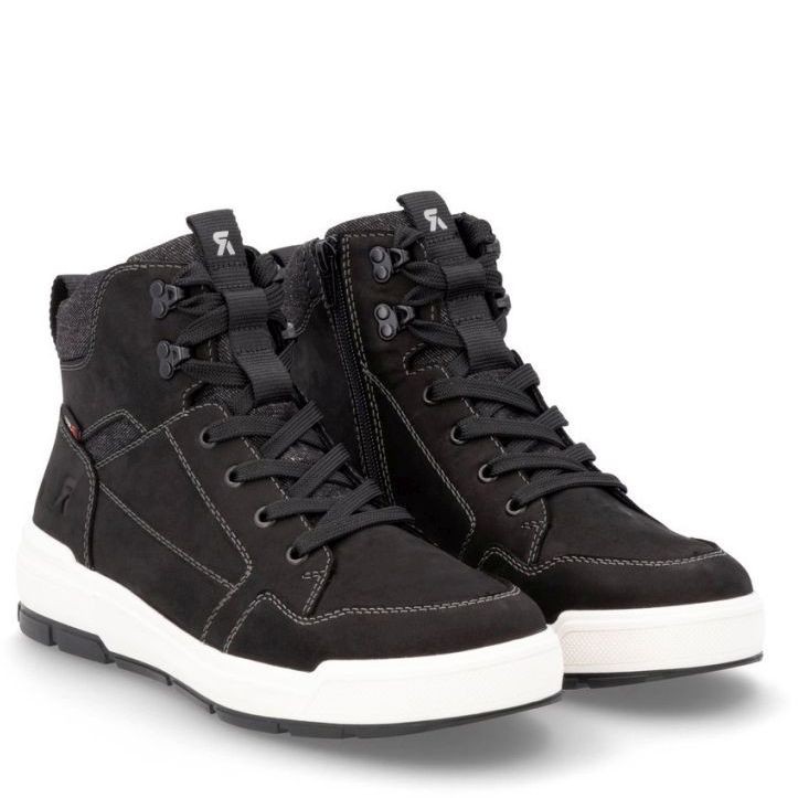 RIEKER EVOLUTION Aulinukai vyrams, Juoda, Men's boots 1