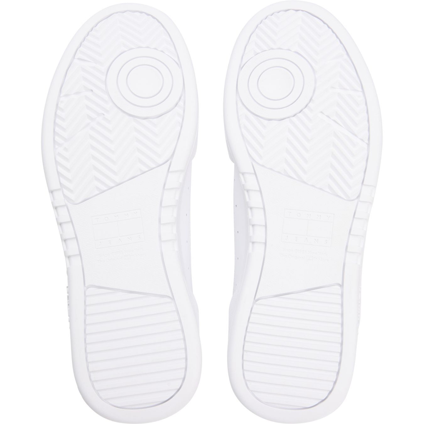 TOMMY JEANS Laisvalaikio bateliai vyrams, Balta, Cupsole sneaker 5