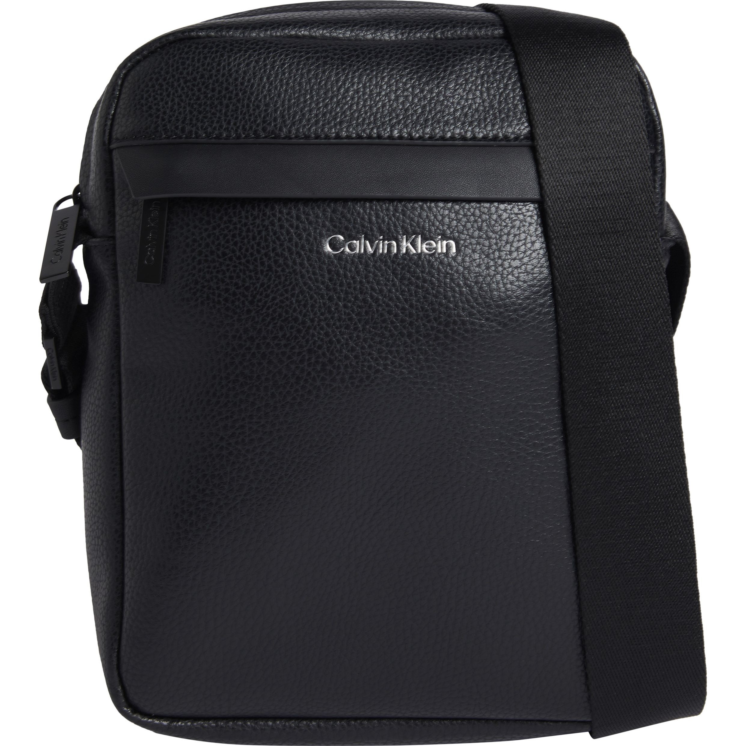 CALVIN KLEIN Rankinė per petį vyrams, Juoda, Must reporter 1