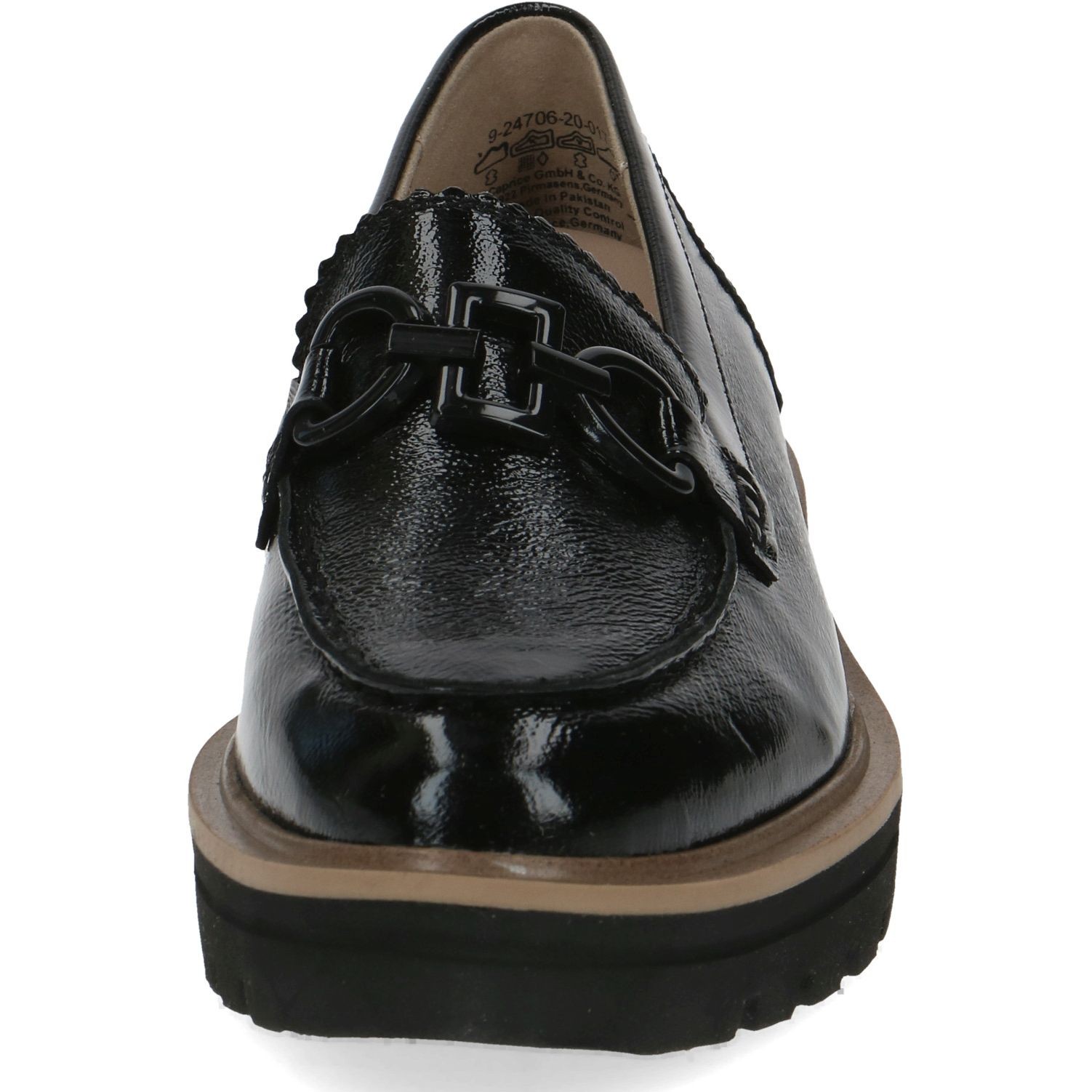 CAPRICE Loaferiai moterims, Juoda, Loafers 7