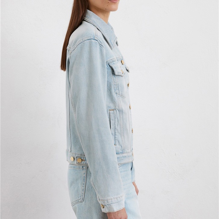 MARC O'POLO Džinsinis švarkas moterims, Mėlyna, Denim jct 503918625015 4