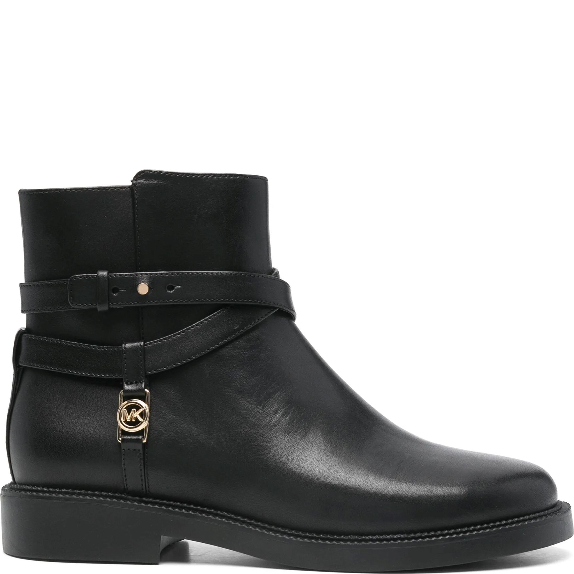 MICHAEL KORS Aulinukai moterims, Juoda, Abigail flat bootie 2