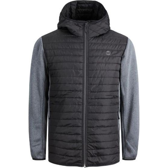 JACK & JONES Striukė vyrams, Juoda, JJEMULTI QUILTED JAC