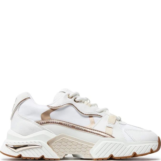 GUESS Laisvalaikio bateliai moterims, Balta, Carrli leisure 2
