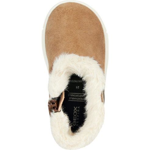 GEOX Aulinukai mergaitėms, Ruda, Trottola booties 4