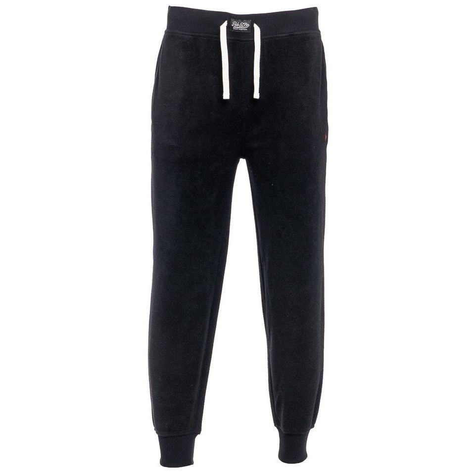 POLO RALPH LAUREN UW Laisvalaikio kelnės vyrams, Juoda, Jogger sleep pants 1