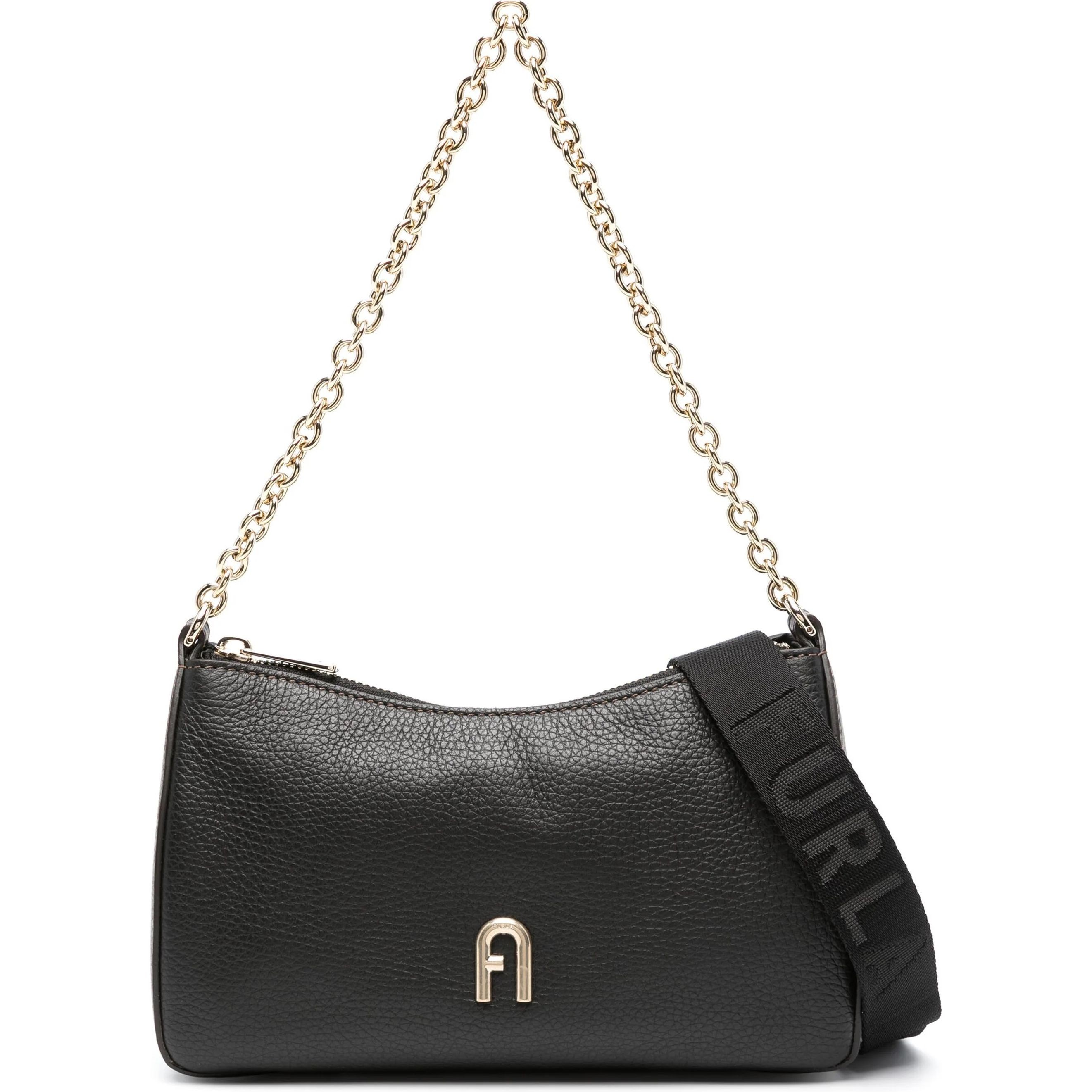 FURLA Rankinė per petį moterims, Juoda, Furla primula mini c.body 1