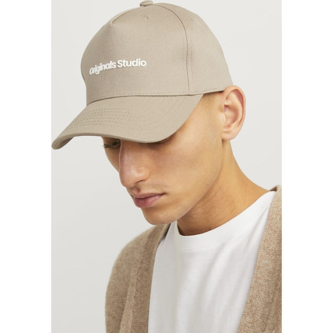JACK & JONES Kepurė vyrams, Smėlio, Jacvesterbro cap 5