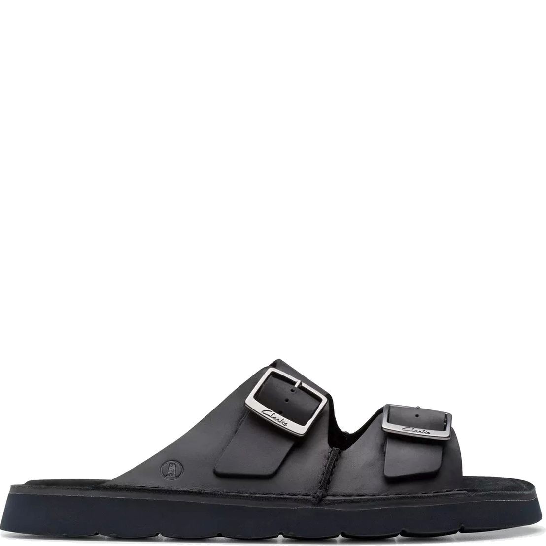 CLARKS Šlepetės vyrams, Juoda, Solsbury slippers 2