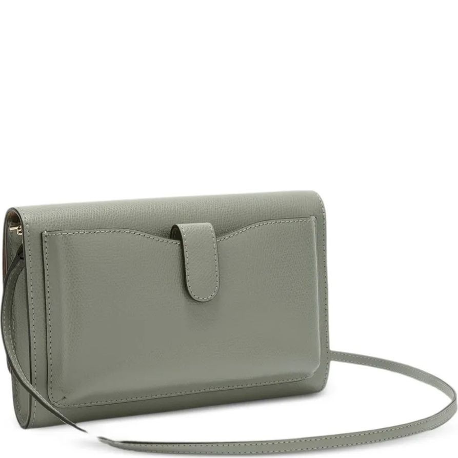 FURLA Piniginė moterims, Žalia, Furla camelia chain wallet 2