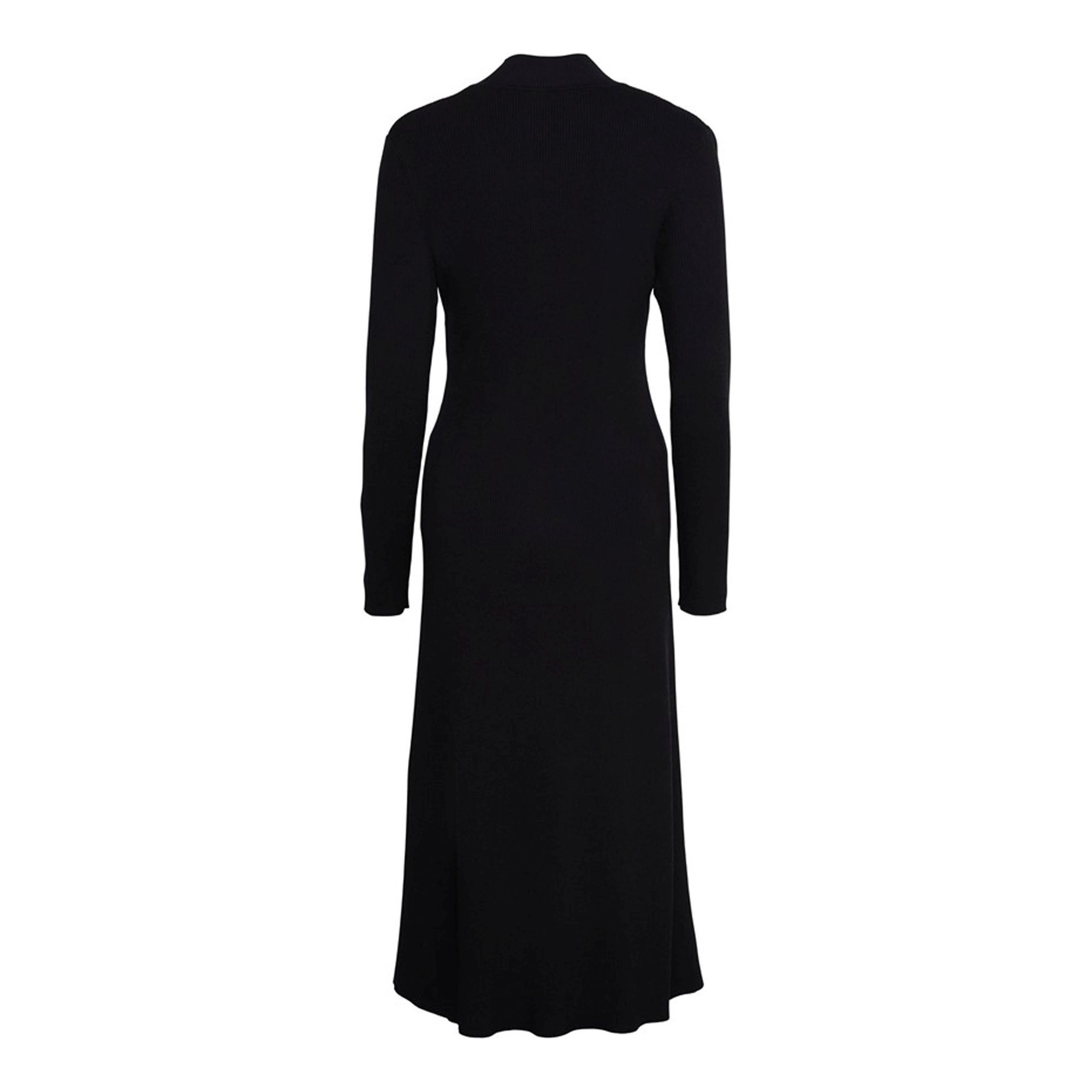 ESPRIT Kleit naised, Must, solid dress 2