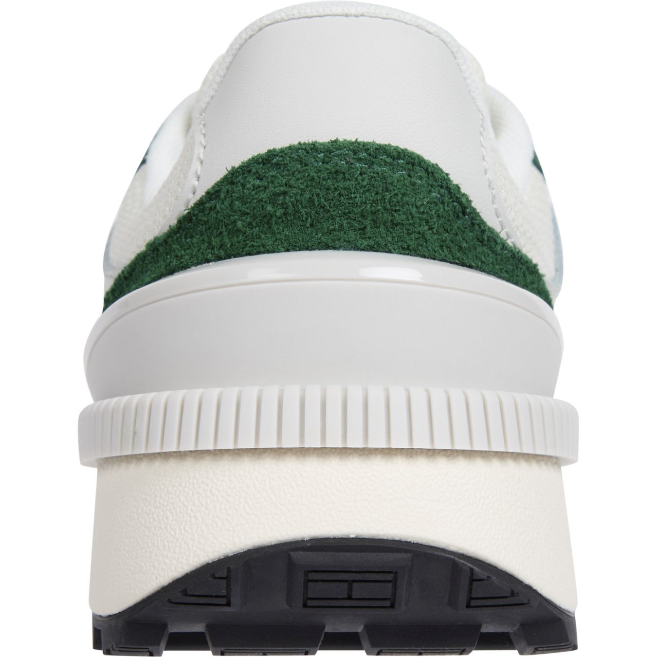 TOMMY JEANS Laisvalaikio bateliai vyrams, Žalia, Technical runner sneaker 4