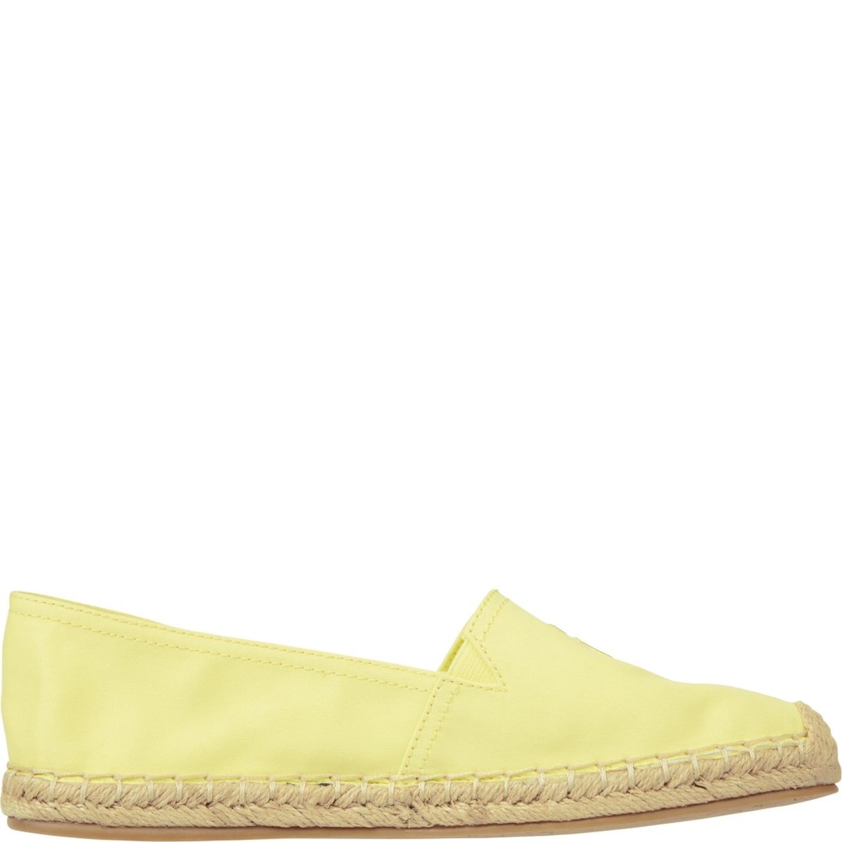 TOMMY HILFIGER Loaferiai moterims, Geltona, Embroidered flat espadrille 2