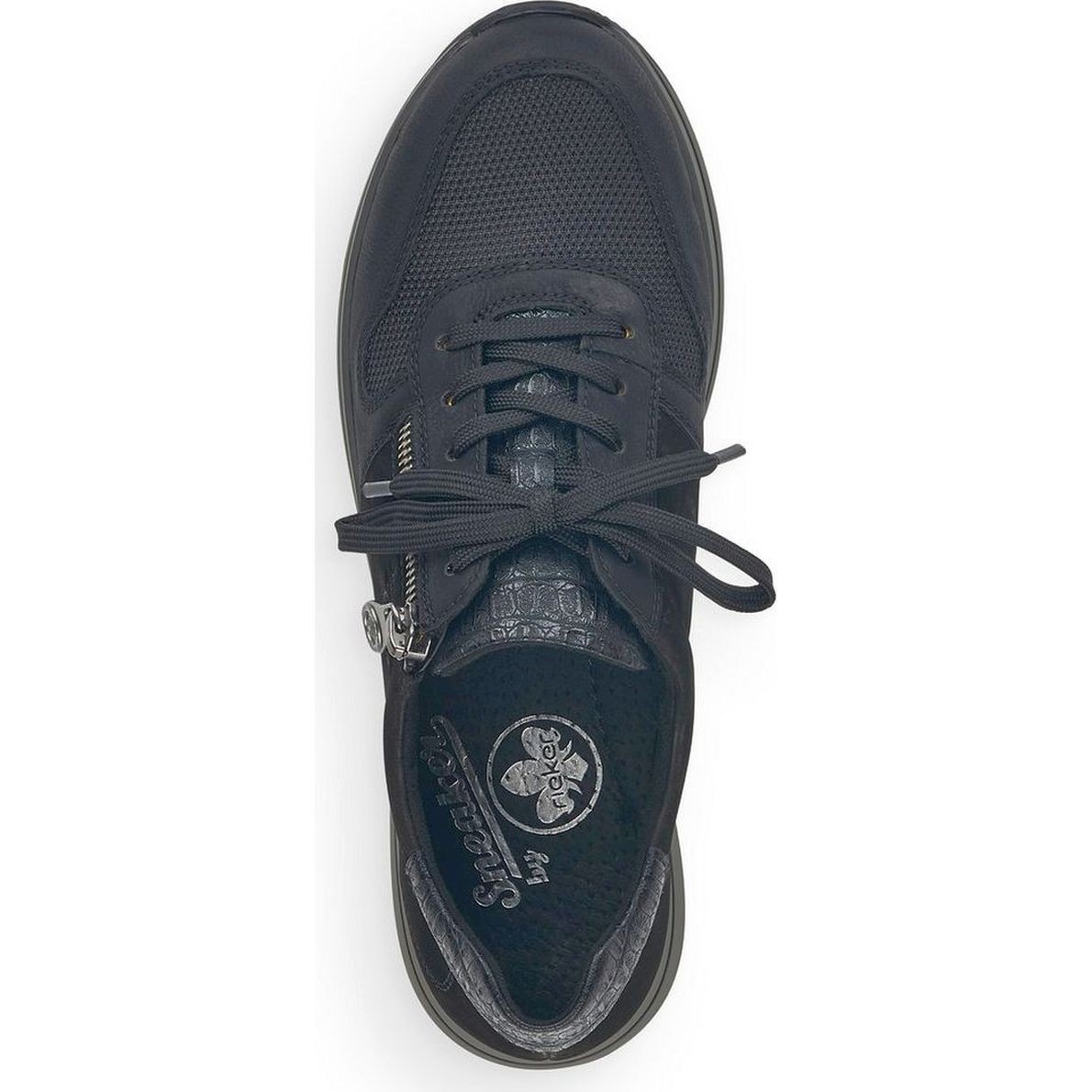 RIEKER Sportiniai bateliai moterims, Juoda, SPORT SHOE 4