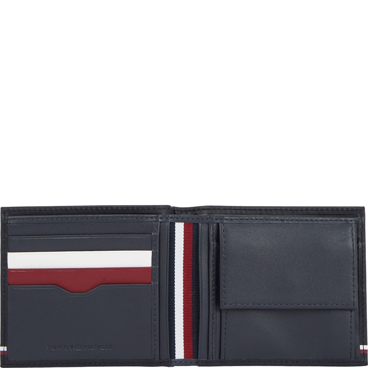 TOMMY HILFIGER Piniginė vyrams, Mėlyna, Central cc/coin wallets 3