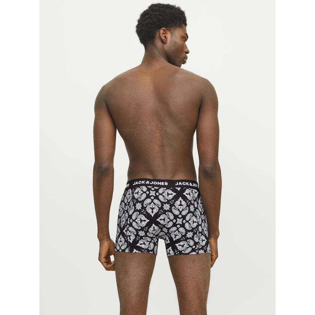 JACK & JONES Ilginti apatiniai vyrams, Marga, Paris trunks 3 pack 2