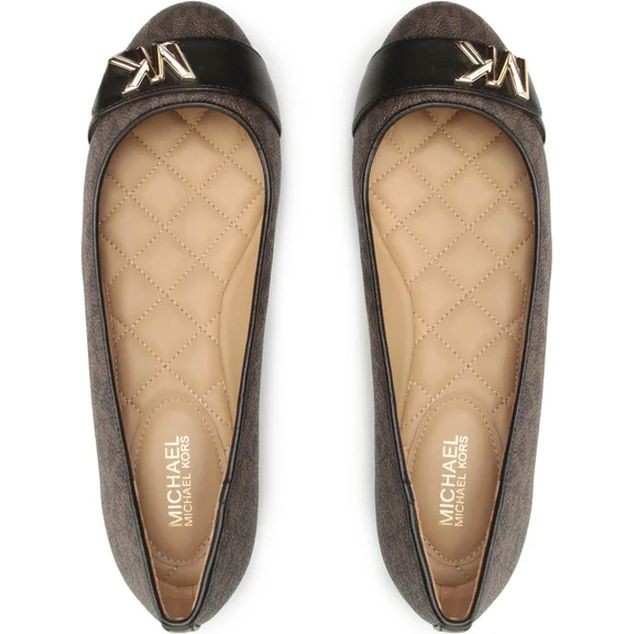 MICHAEL KORS Mokasinai moterims, Ruda, Jilly Ballet 4