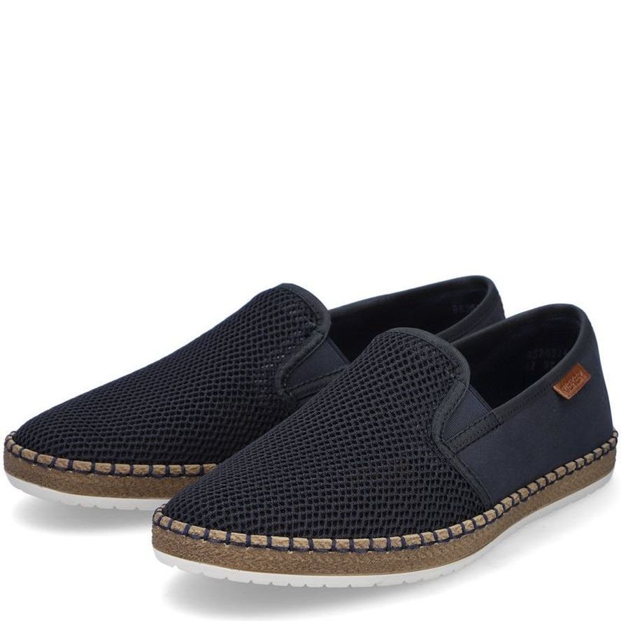 RIEKER Bateliai - vyrams, Mėlyna, SHOES 5