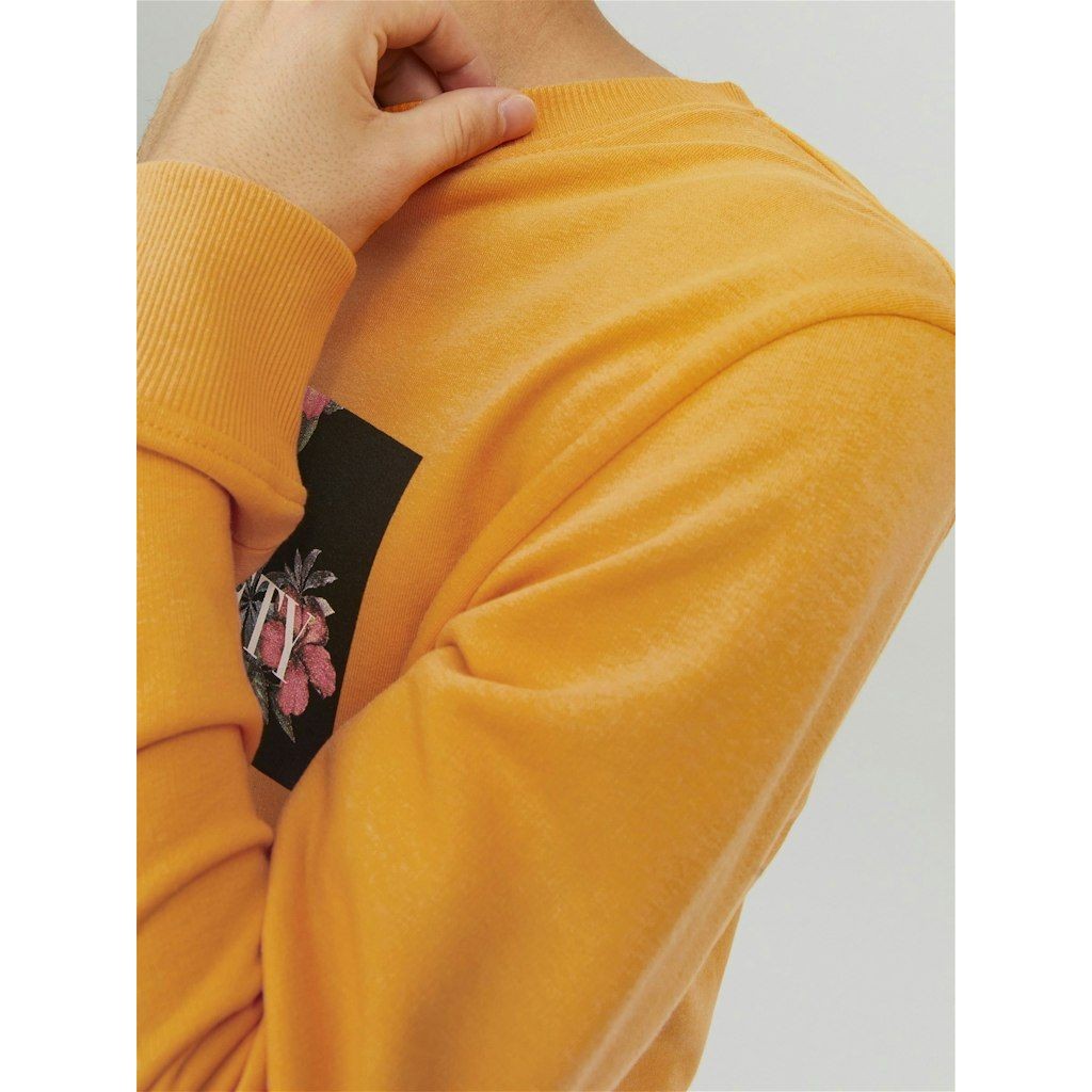 JACK & JONES Sportinis nertinis vyrams, Oranžinė, JORFLORES SWEAT 6