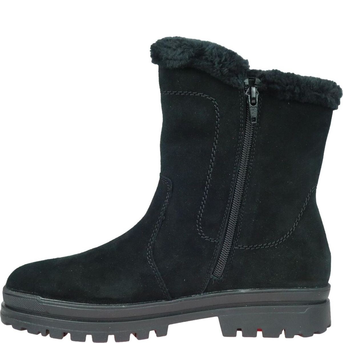 RIEKER Aulinukai moterims, Juoda, Ladies mid height boots 3