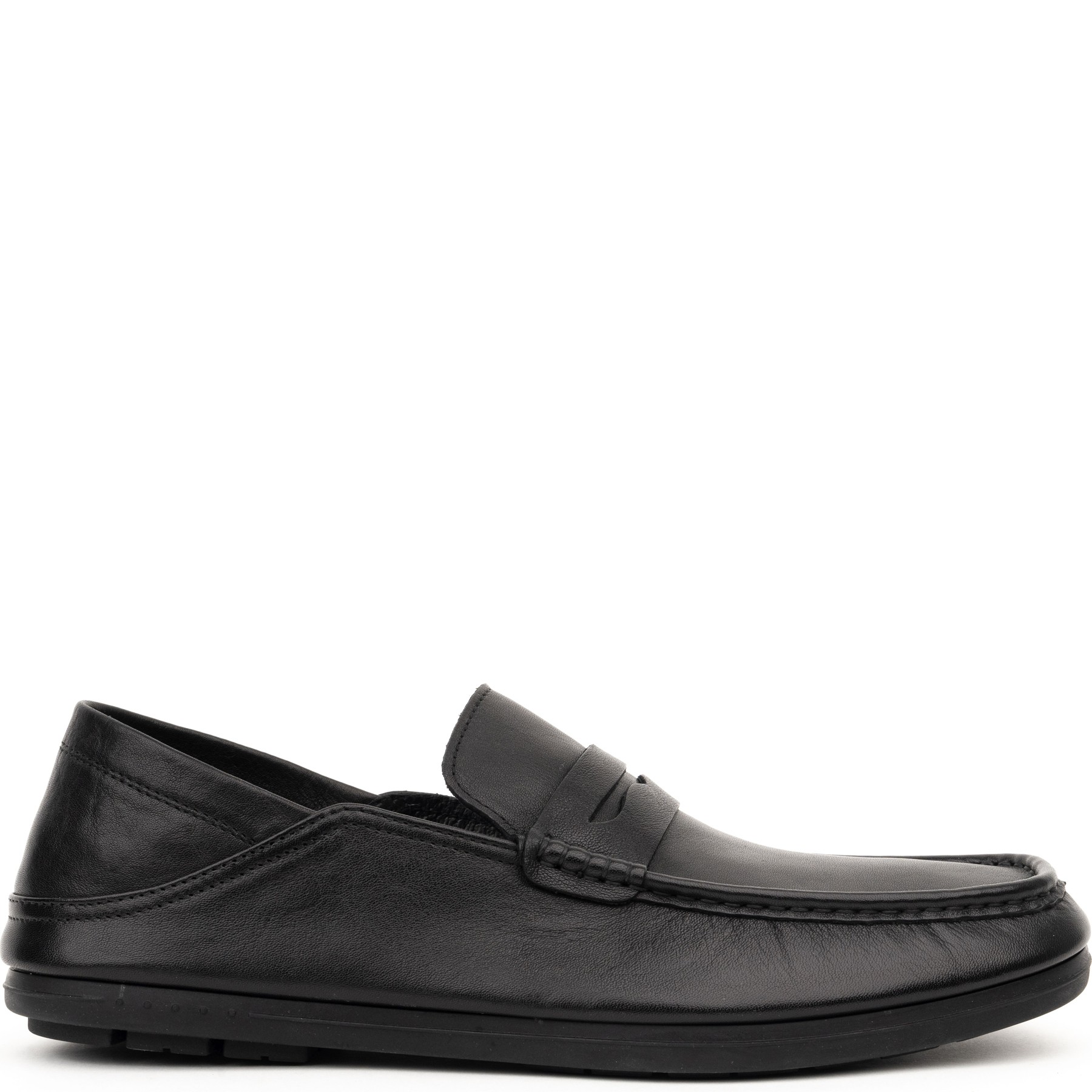 SERGIO MORETTI Mokasinai vyrams, Juoda, Mocasins 2