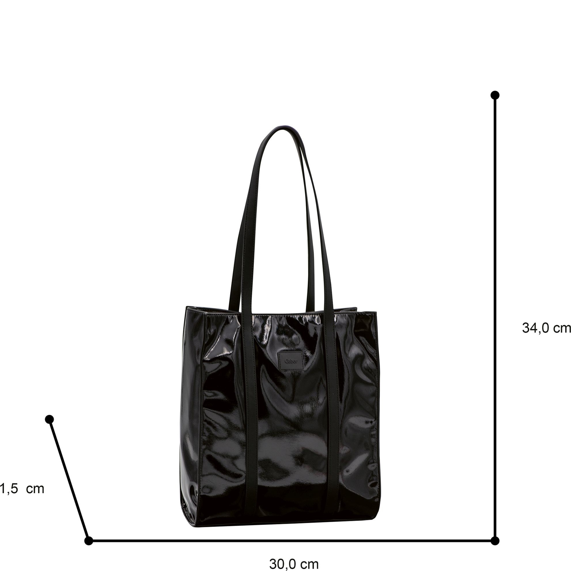 GABOR Pirkinių krepšys moterims, Juoda, Elfie tote bag 5