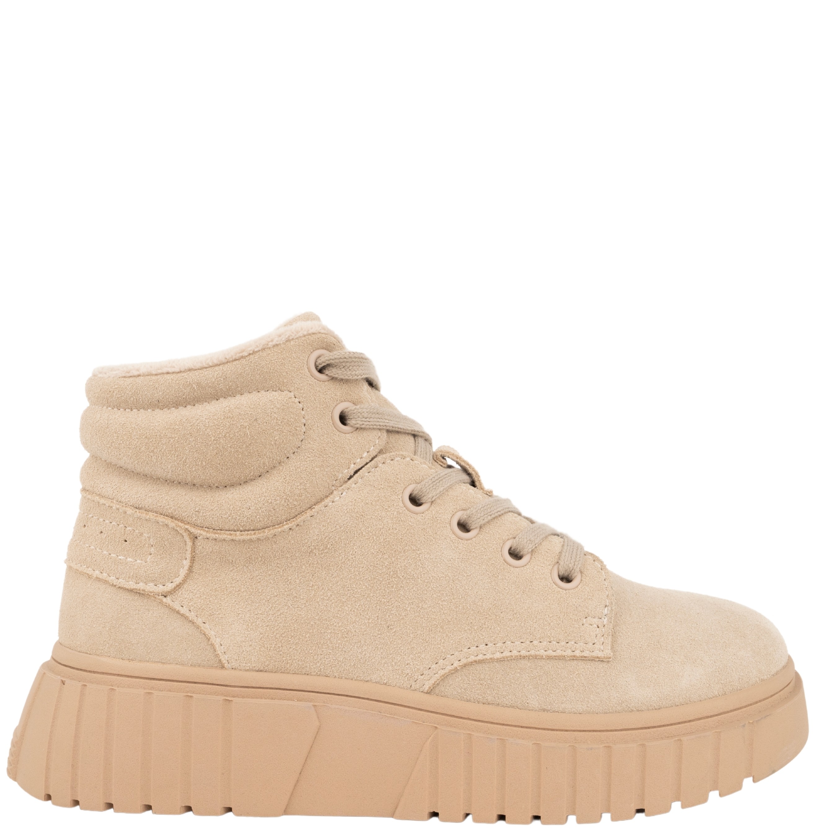 LA CONTE Aulinukai moterims, Smėlio, Booties, lac6034-25205lbei 2