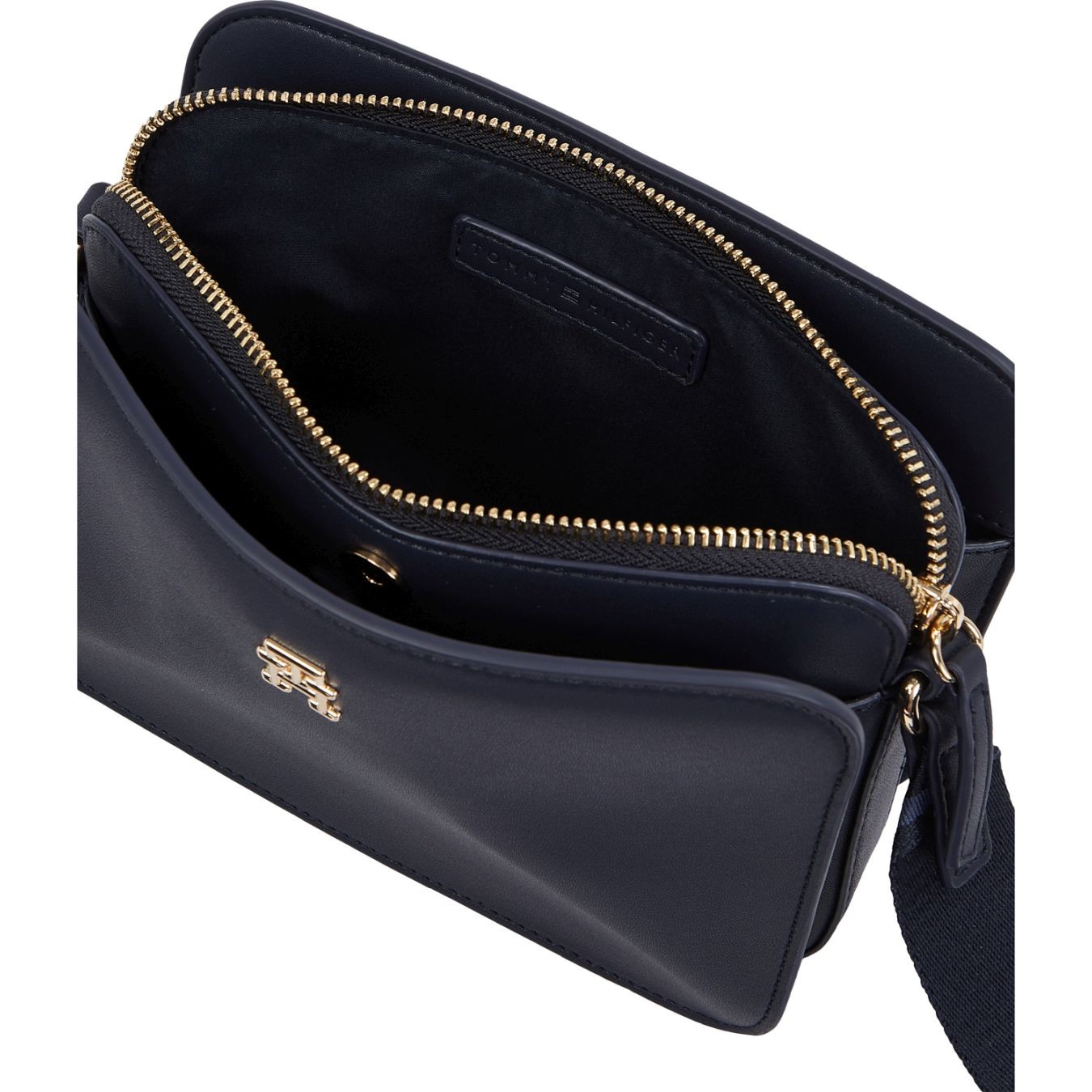 TOMMY HILFIGER Rankinė per petį moterims, Mėlyna, Logotape camera bag 3