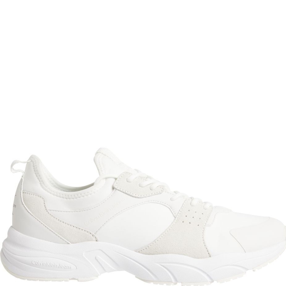 CALVIN KLEIN JEANS Sportiniai bateliai vyrams, Balta, RETRO TENNIS SOCK 1