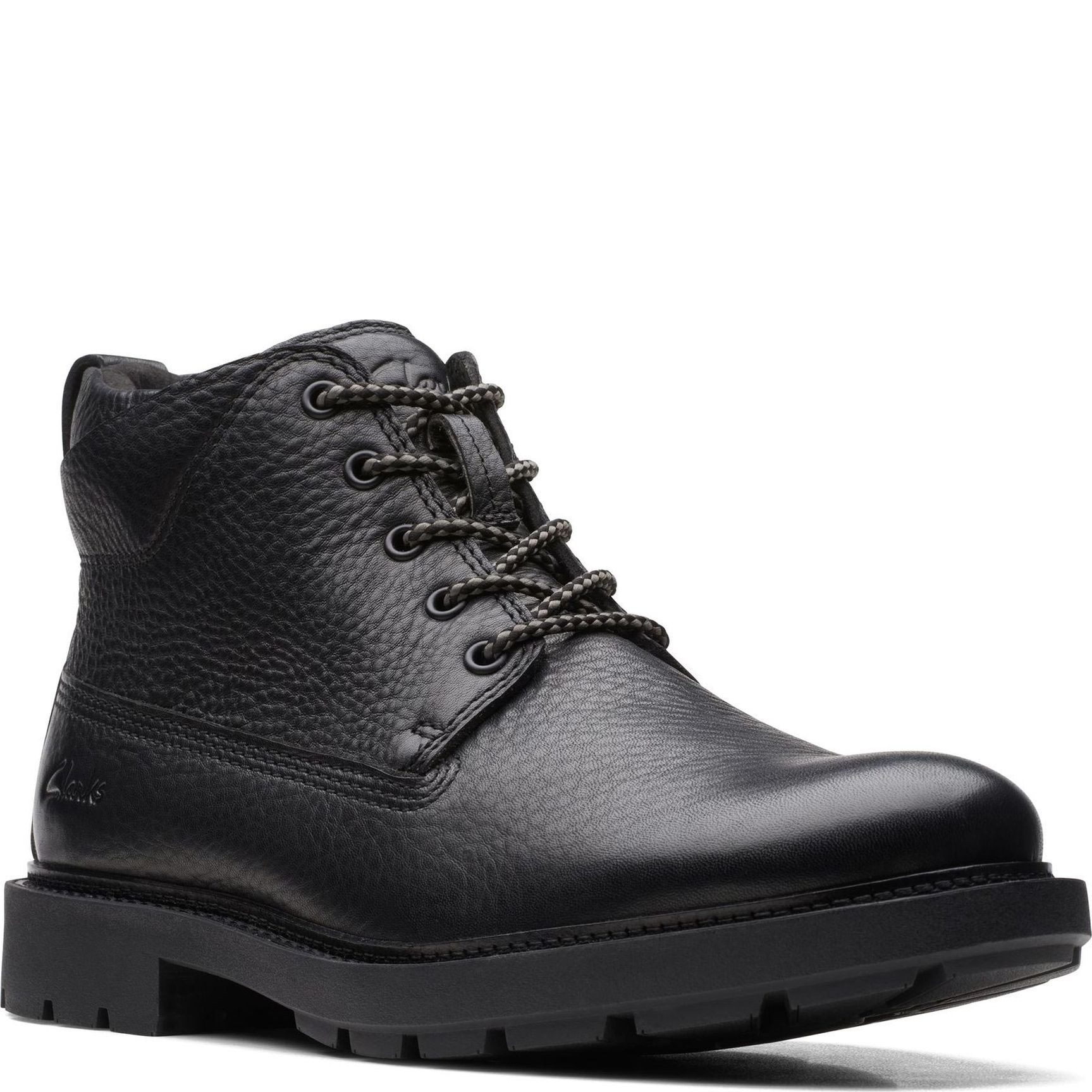 CLARKS Aulinukai vyrams, Juoda, Craftdale2 Mid Booties 1