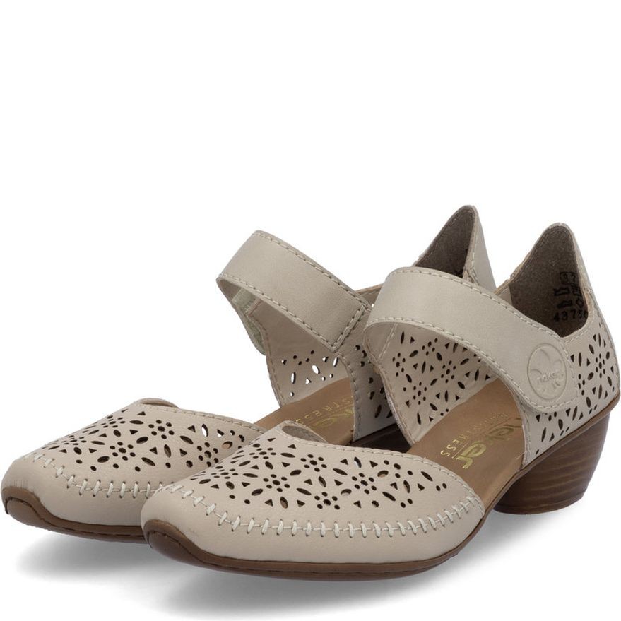 RIEKER Balerinos moterims, Smėlio, Ballerinas 7