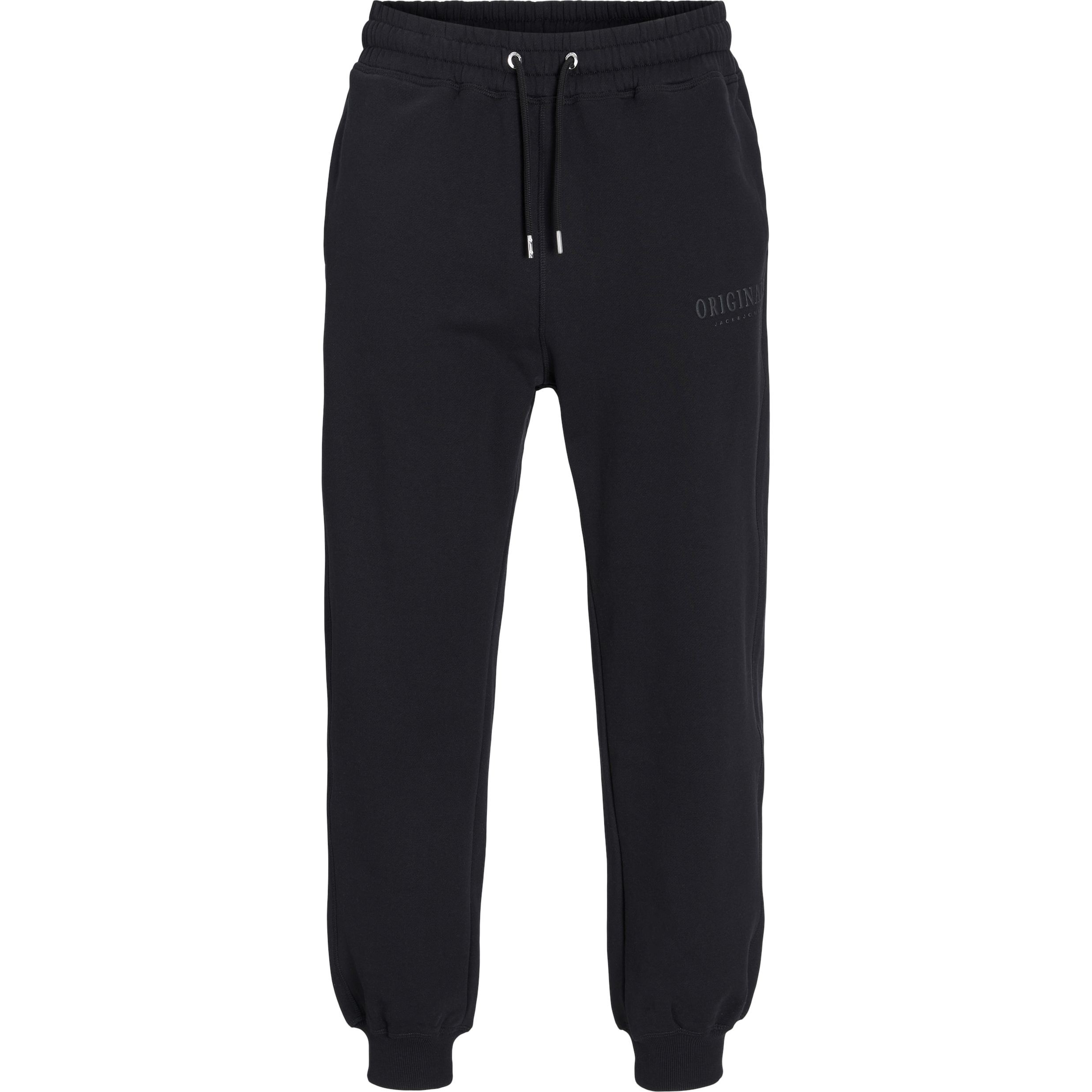 JACK & JONES Laisvalaikio kelnės vyrams, Juoda, Kane 1