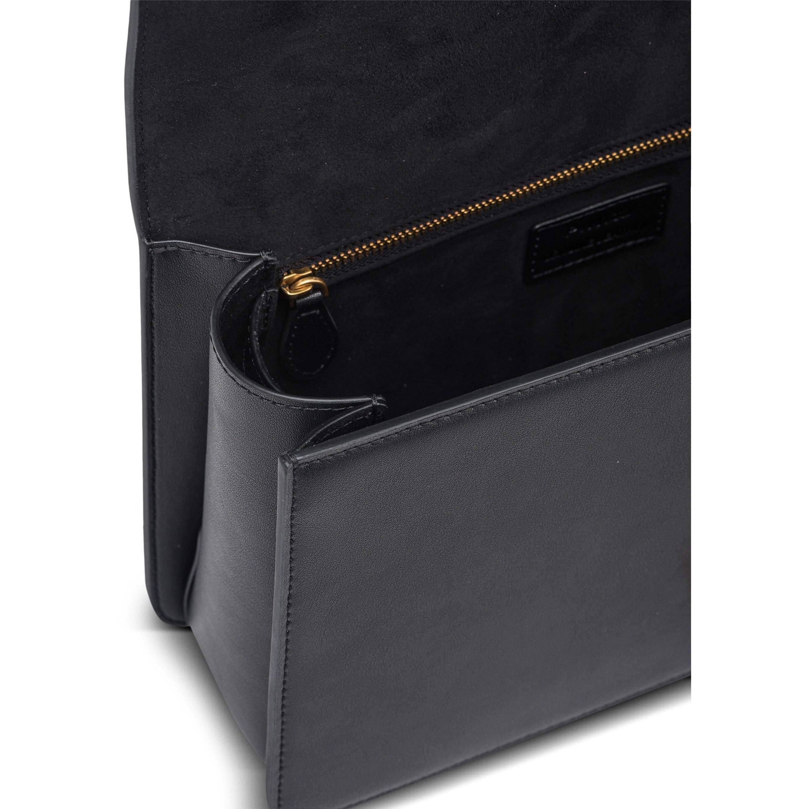 PINKO Pirkinių krepšys moterims, Juoda, Love one classic tote bag 4