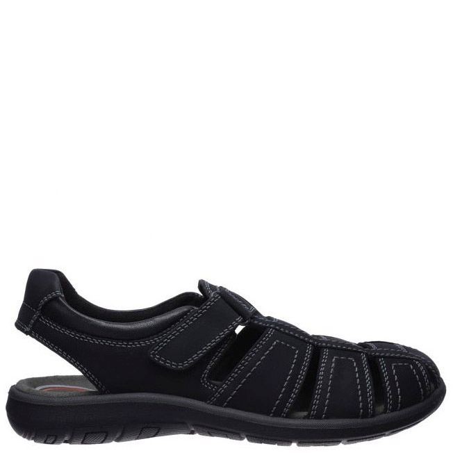 SALAMANDER Basutės vyrams, Juoda, LOGATO SANDALS 2