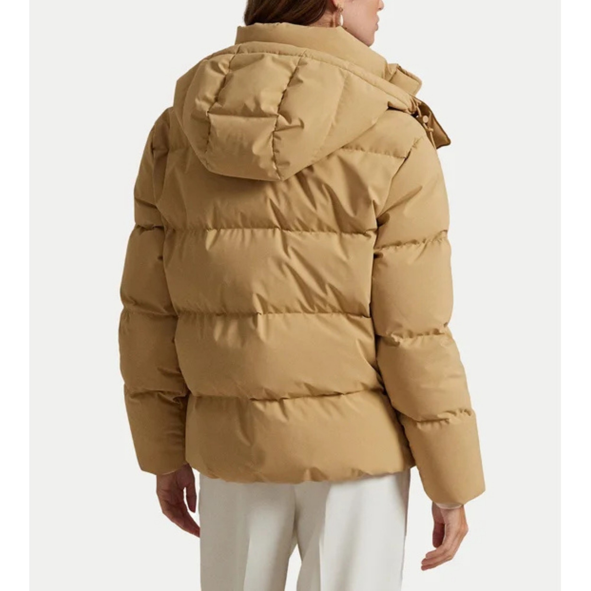 POLO RALPH LAUREN Pūkinis paltas moterims, Ruda, Puffer coat 3
