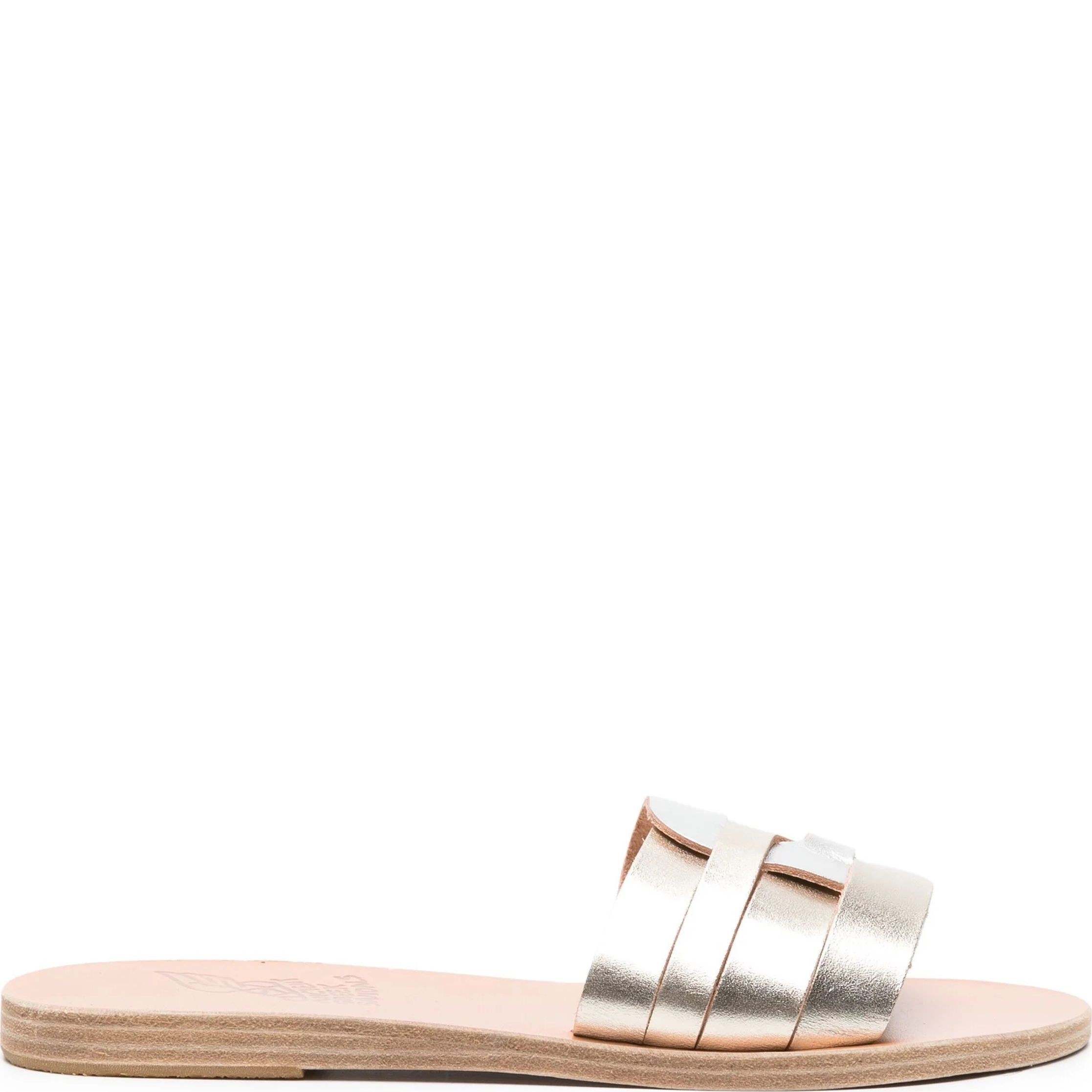 ANCIENT GREEK SANDAL Basutės moterims, Sidabrinė, Filenada vachetta sandals 2