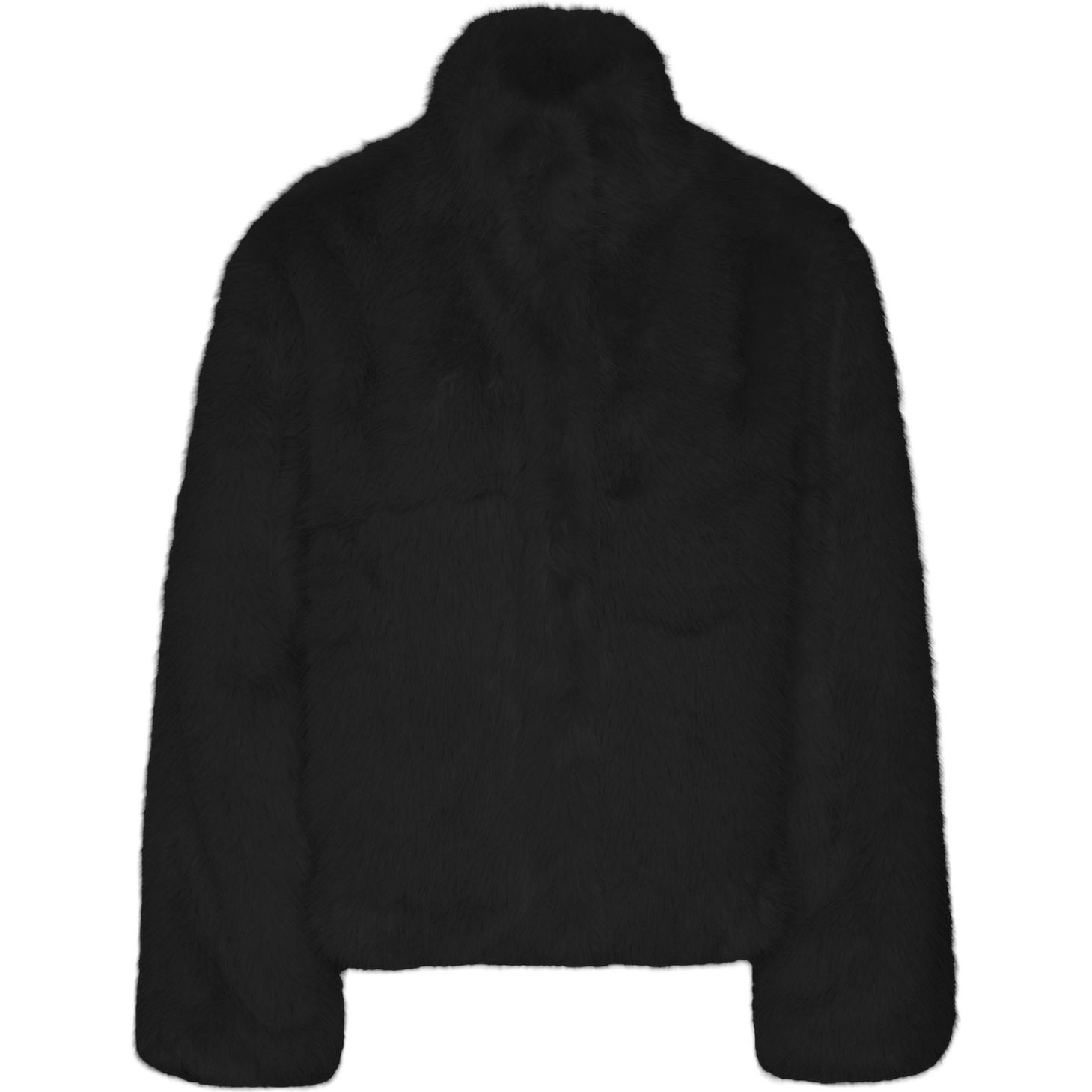 VERO MODA Kailiniai moterims, Juoda, Monroe short jacket 1