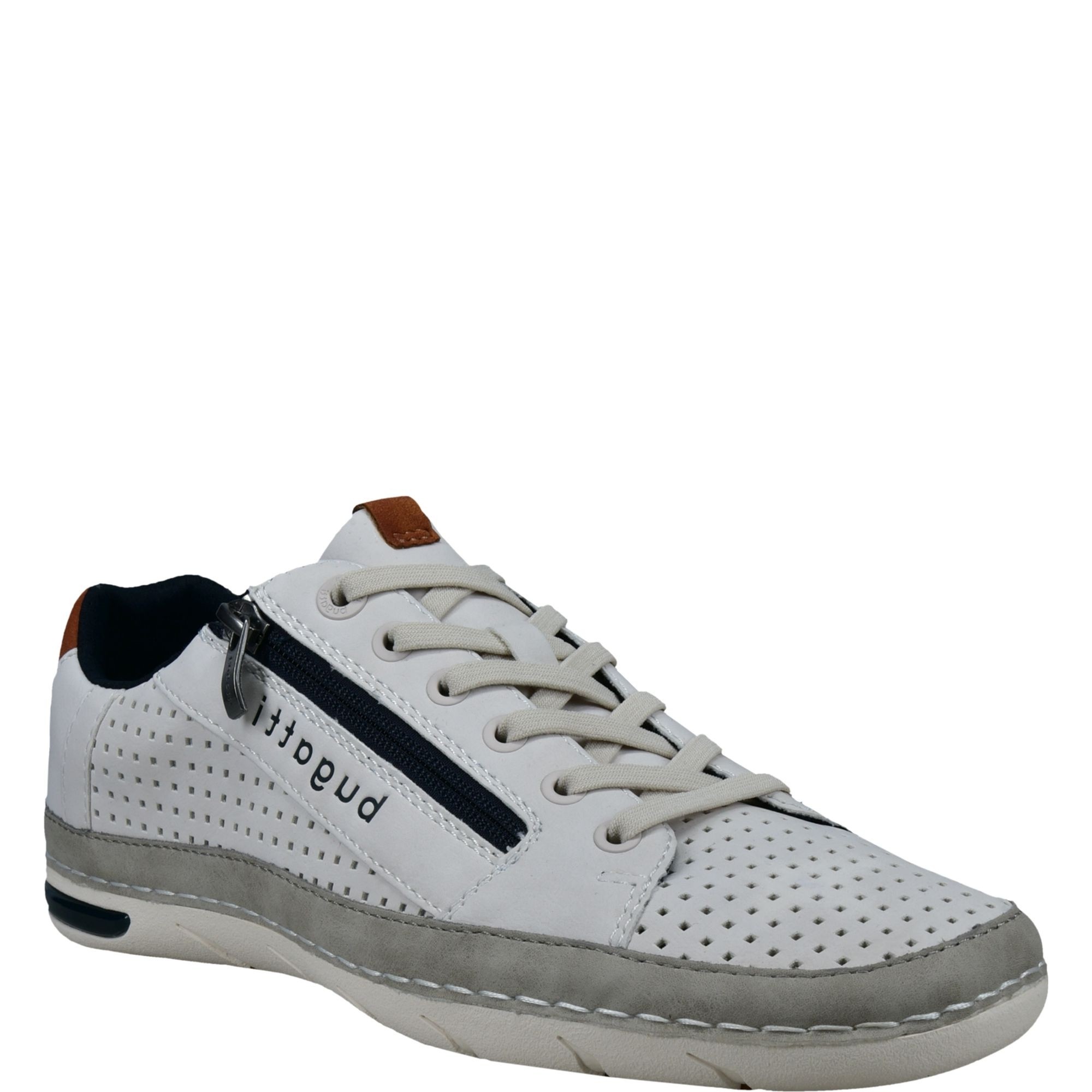 BUGATTI Laisvalaikio bateliai vyrams, Balta, Leisure 1