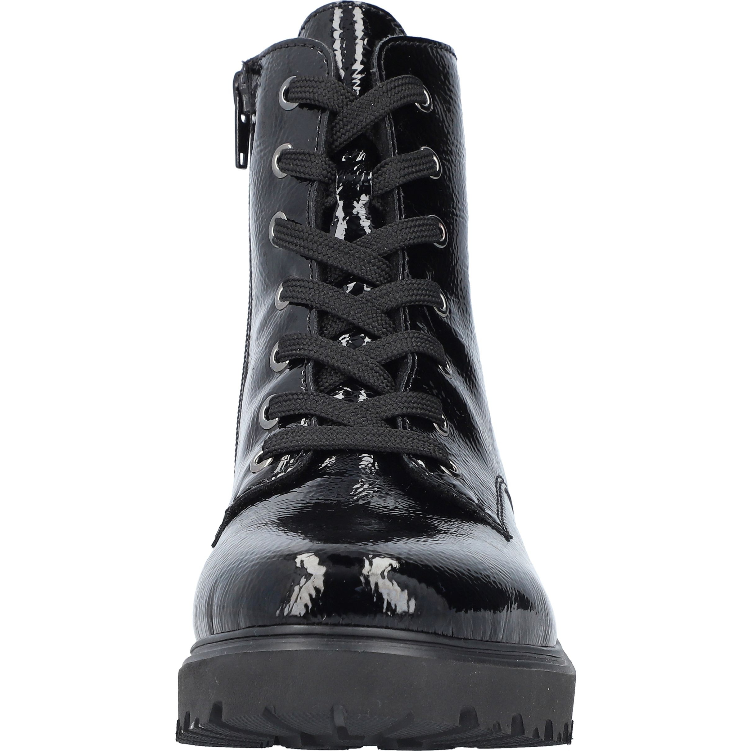 RIEKER Aulinukai moterims, Juoda, Ladies mid height boots 8