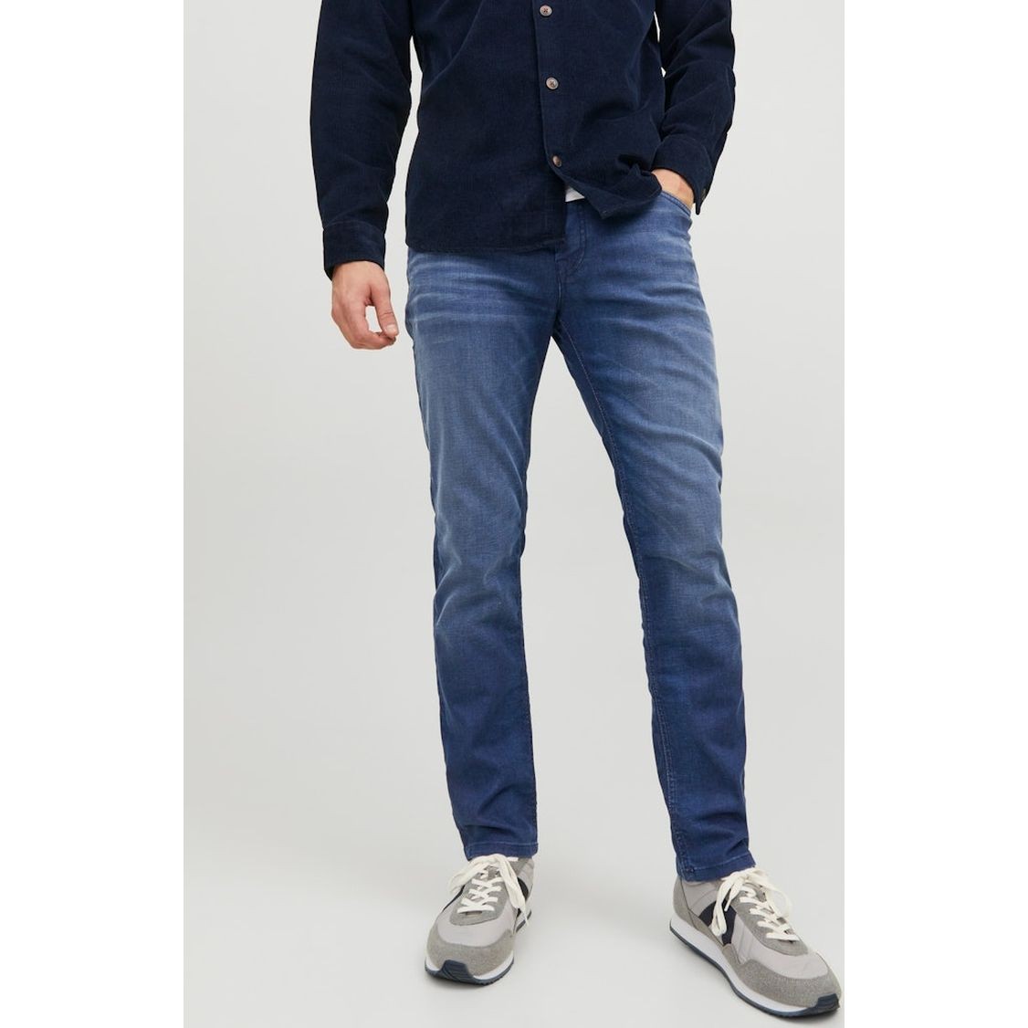 JACK & JONES Slim džinsai vyrams, Mėlyna, JJITIM JJORIGIN 8