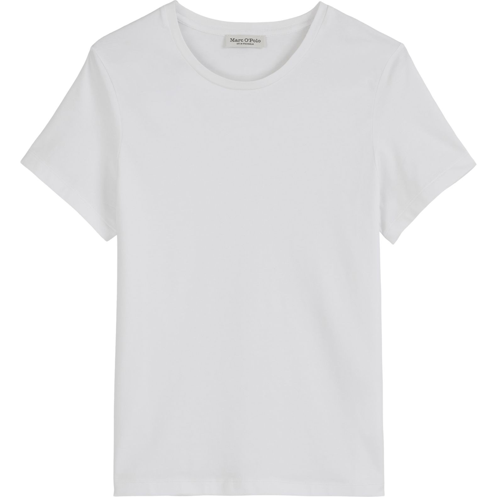 MARC O'POLO Marškinėliai trump. rankovėmis moterims, Balta, Tshirts sh 503200151095 1