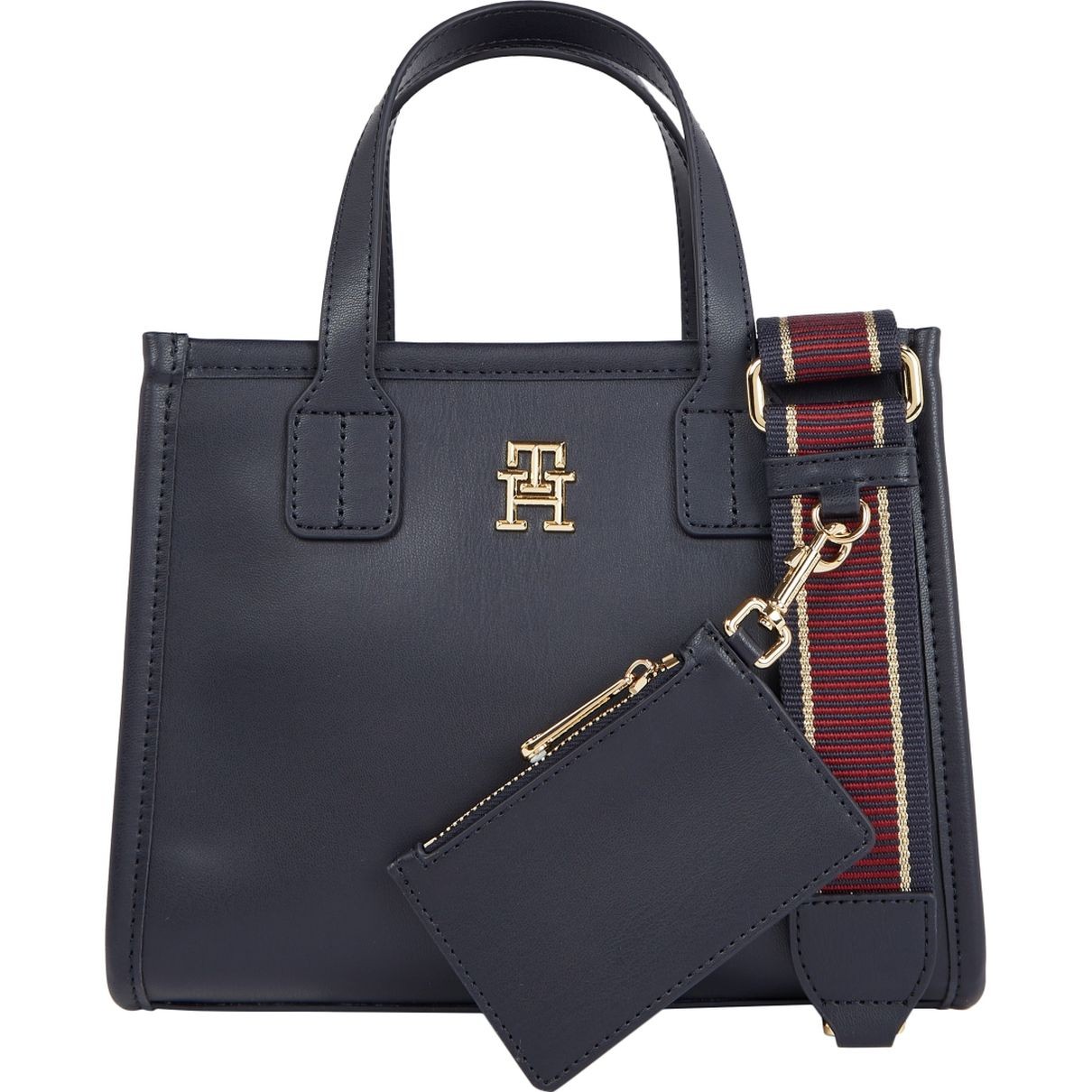 TOMMY HILFIGER Pirkinių krepšys moterims, Mėlyna, City summer mini tote 5