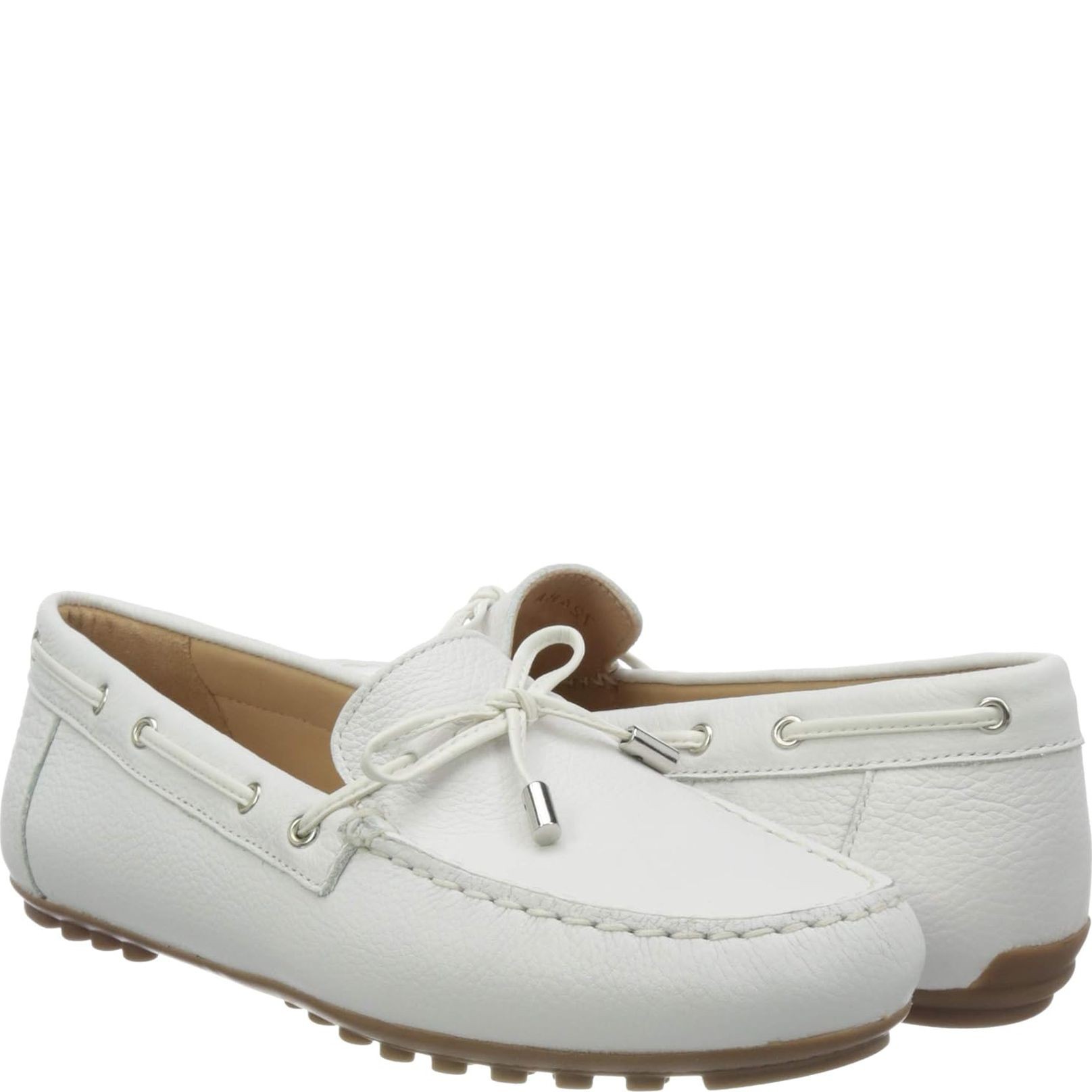 GEOX Mokasinai moterims, Balta, D LEELYAN 2