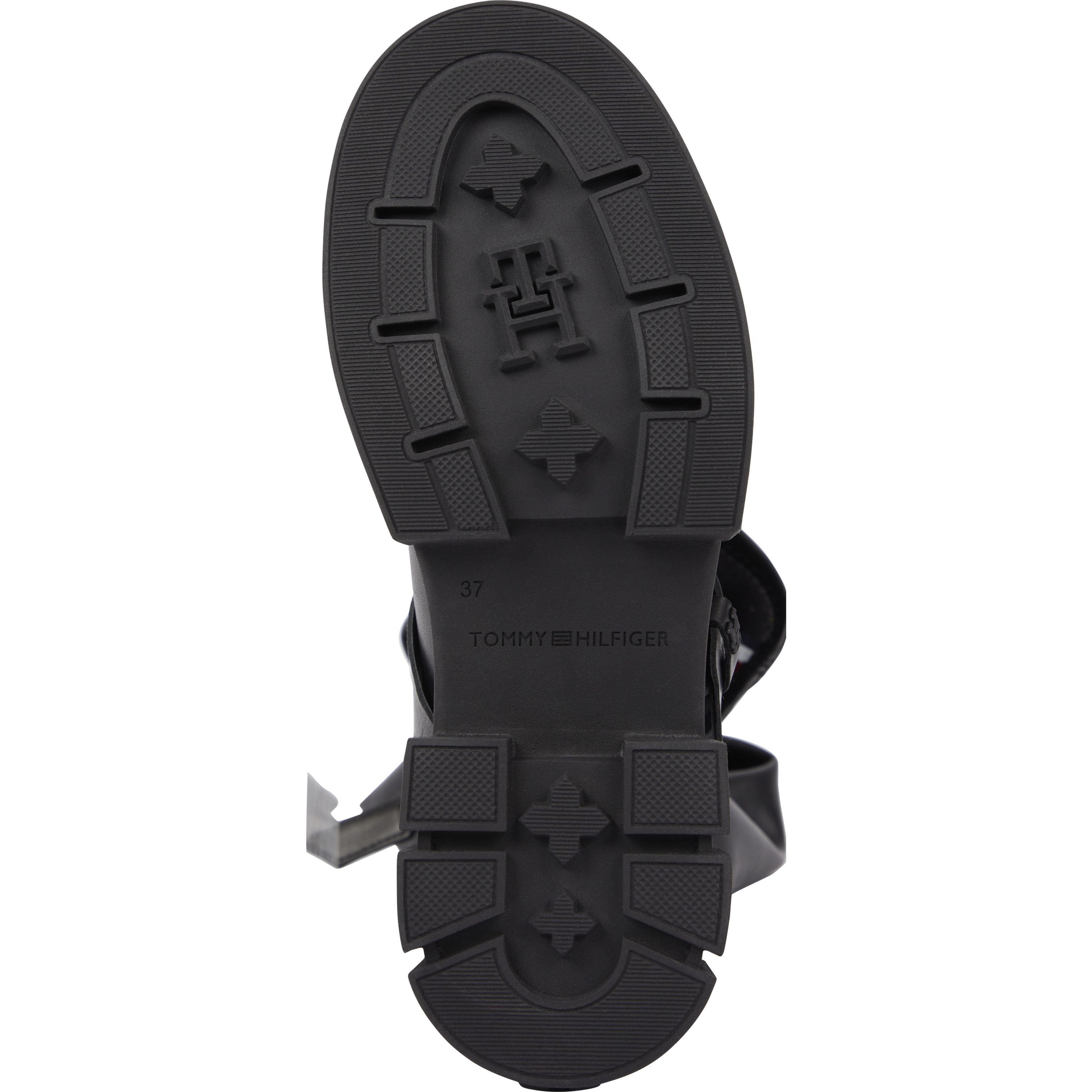 TOMMY HILFIGER Auliniai moterims, Juoda, Stretch monochromatic boot 4