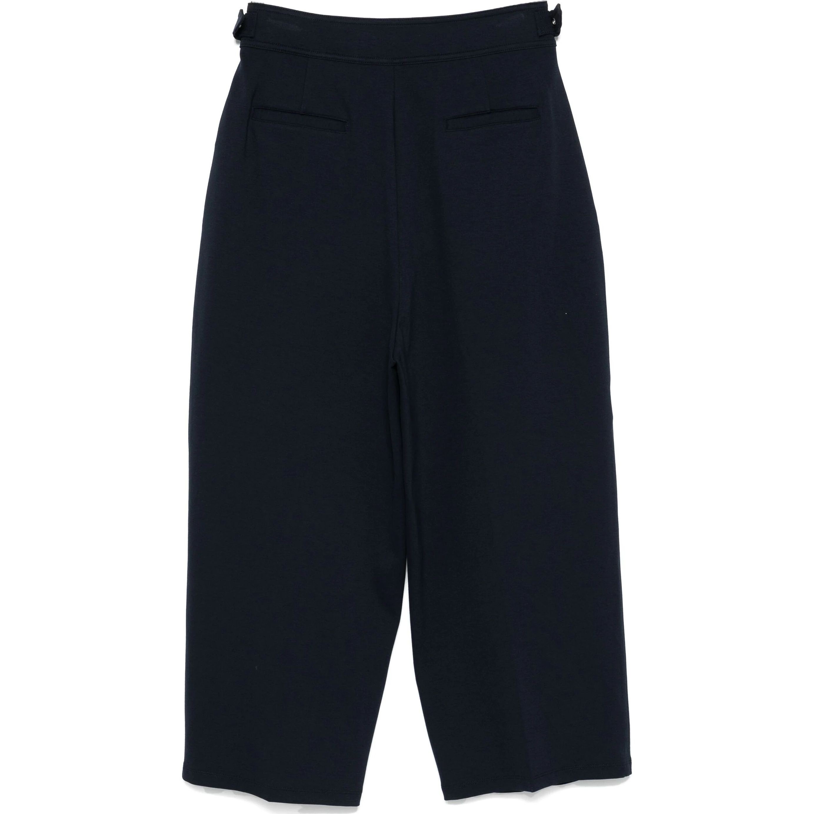 LAUREN RALPH LAUREN Kelnės moterims, Juoda, Zattary cropped pleated 2