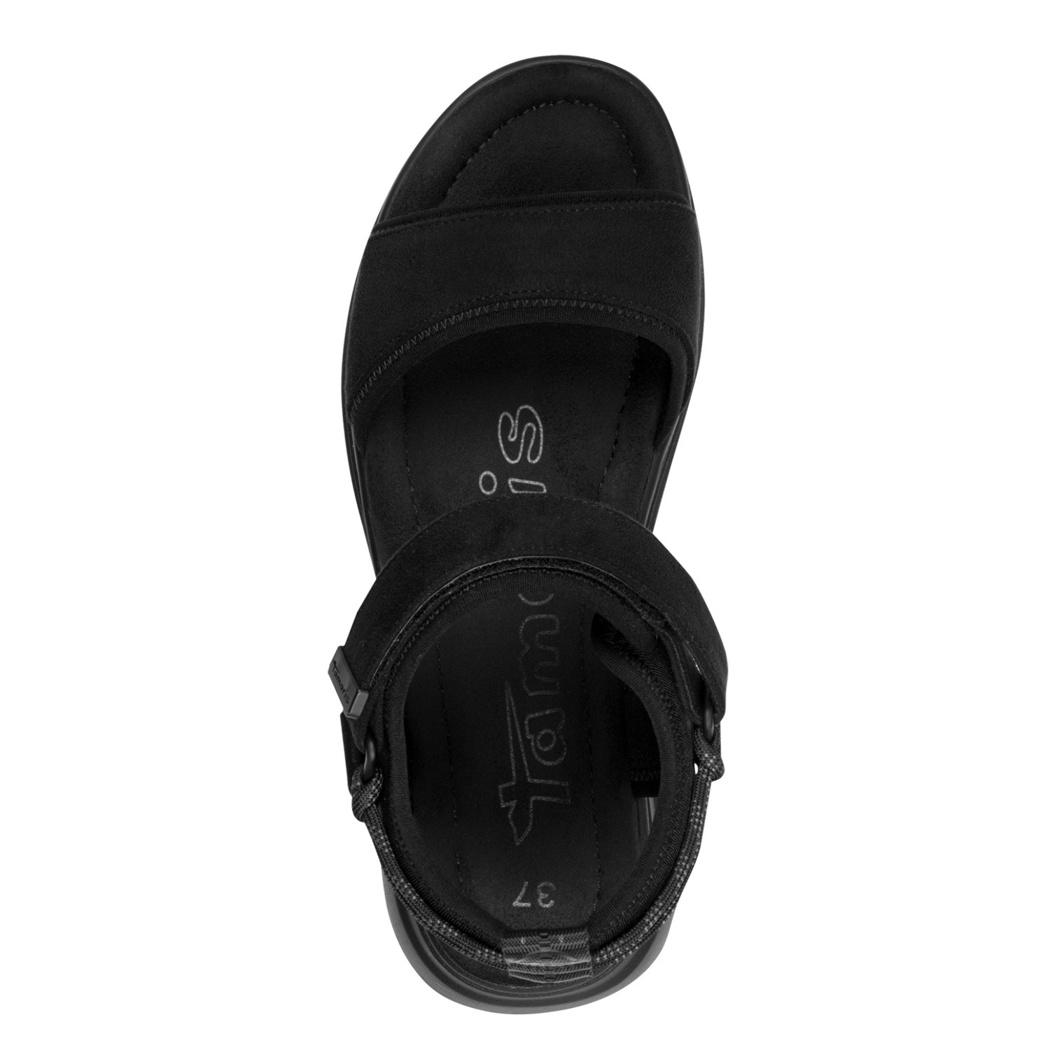 TAMARIS Basutės moterims, Juoda, Sandals 5