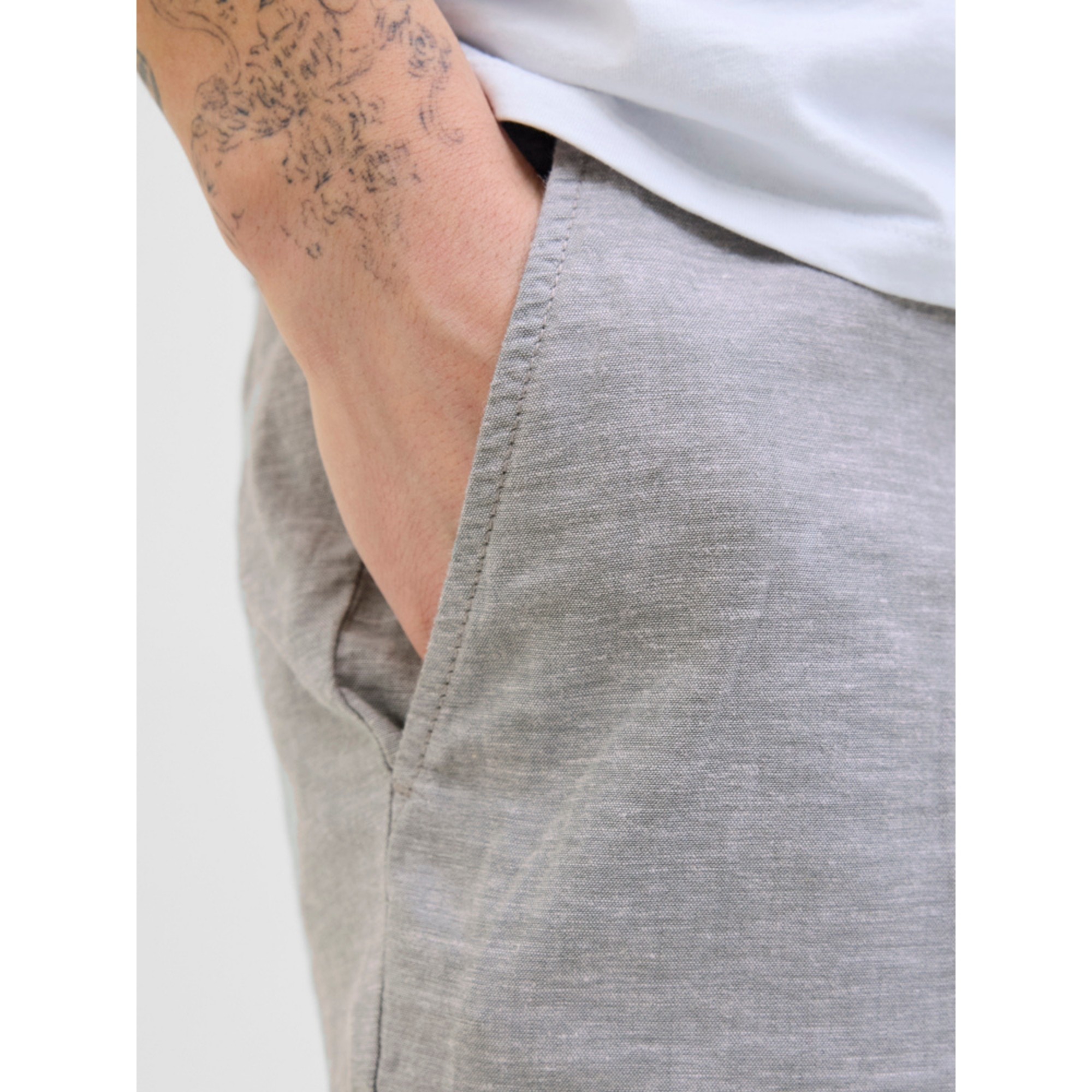 JACK & JONES Šortai vyrams, Gray, Stace summer short 6