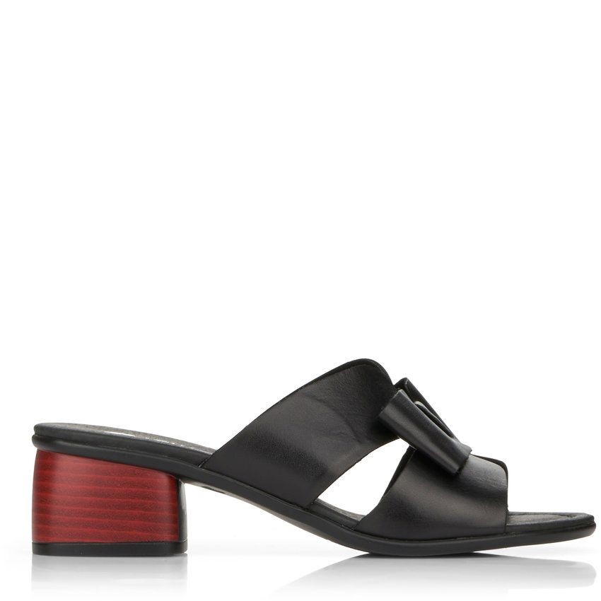 REMONTE Šlepetės moterims, Juoda, SLIPPERS 2
